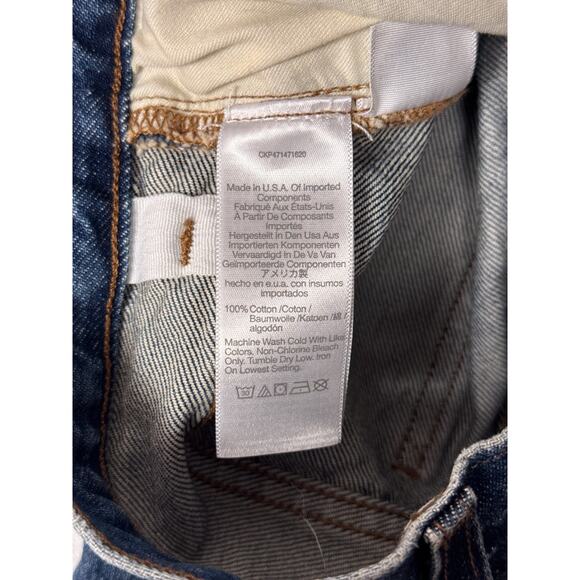 Madewell Super Wide Leg Jeans 24P Petite Womens Blue Wash Denim - Picture 8 of 9